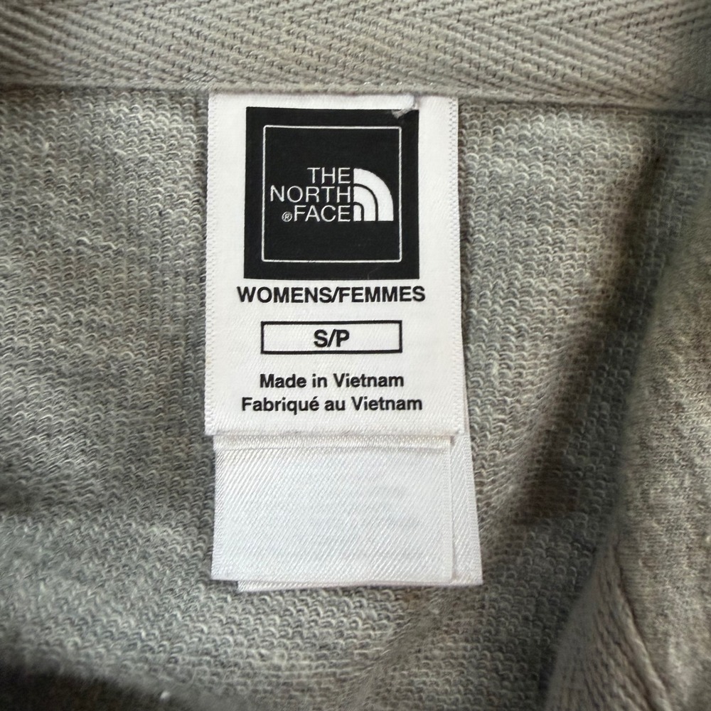 The North Face Women's Gray Utility Field Jacket Coat Small Cotton Lightweight - Picture 10 of 11
